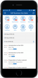 SAP-business-One-Mobile-Sales-App-Phone