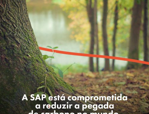 A SAP está comprometida a reduzir a pegada de carbono no mundo.